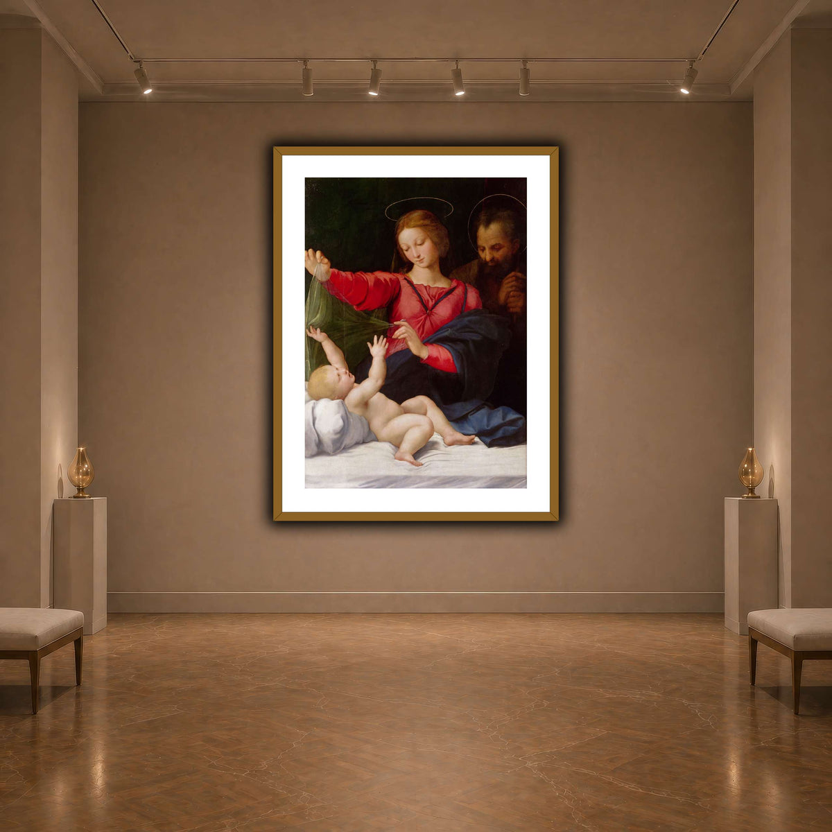 Raffaello_Sanzio_La_Madone_de_Lorette dark neutral-agallery