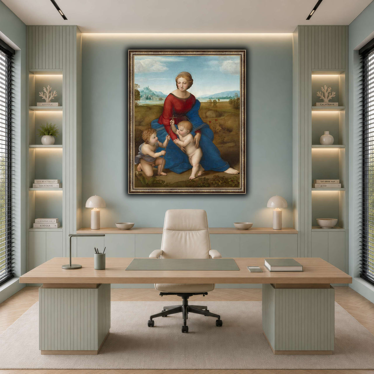 Raffaello_Sanzio_Madonna_in_the_Meadow cool-office