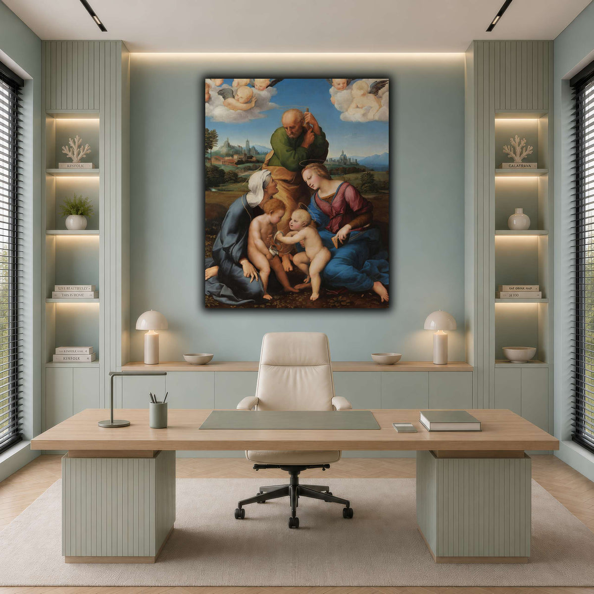 Raffaello_Sanzio_Sacra_Famiglia_Canigiani cool-office