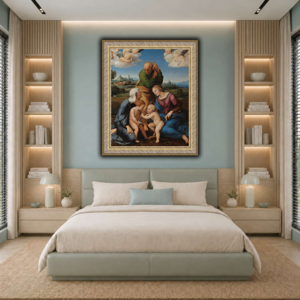 Raffaello_Sanzio_Sacra_Famiglia_Canigiani cool-bedroom