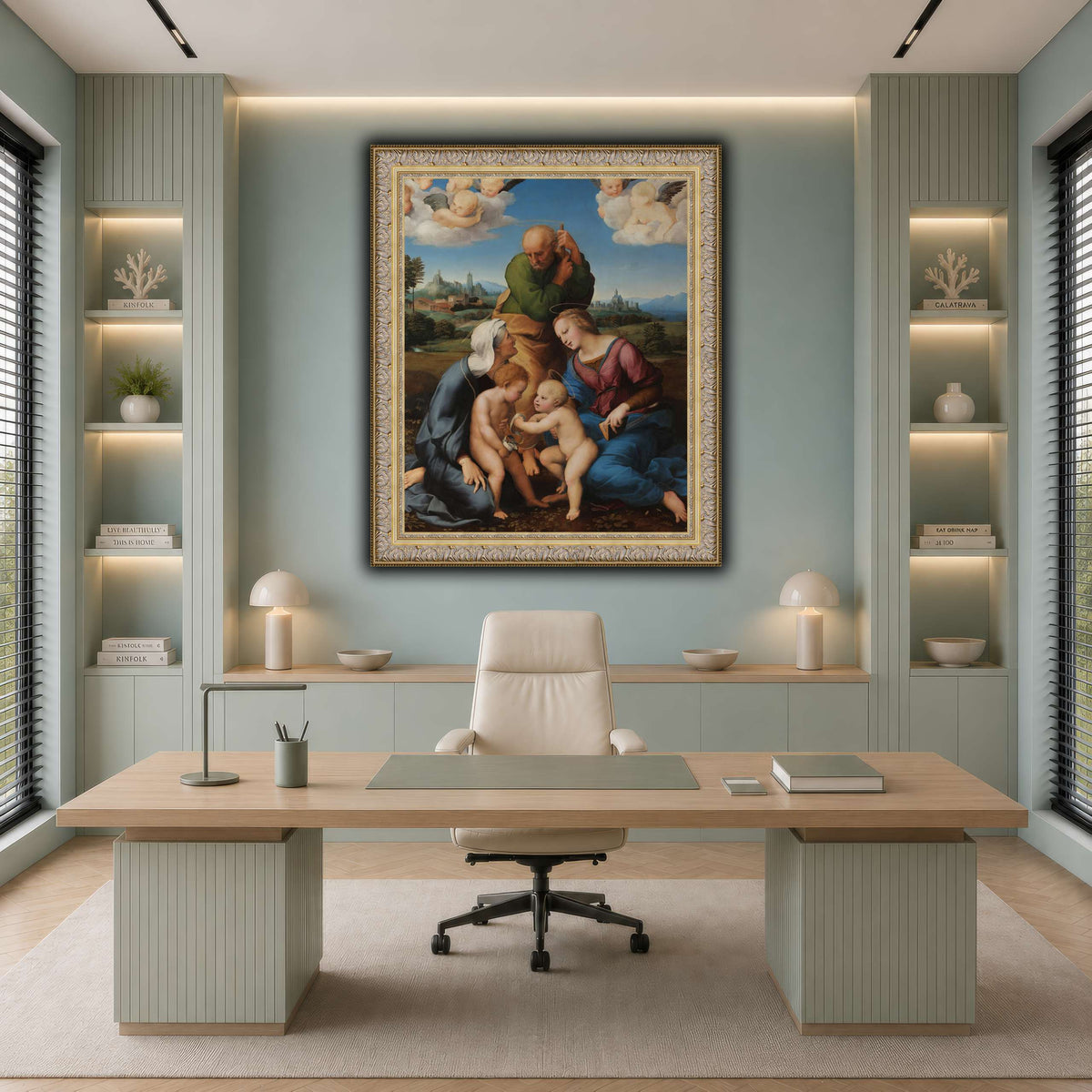 Raffaello_Sanzio_Sacra_Famiglia_Canigiani cool-office