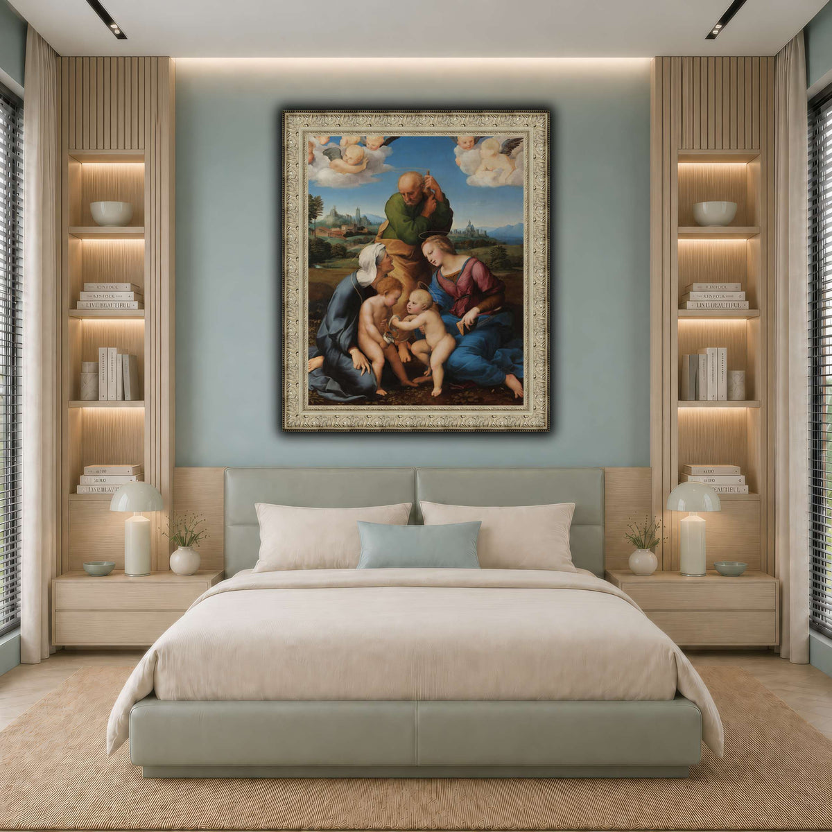 Raffaello_Sanzio_Sacra_Famiglia_Canigiani cool-bedroom