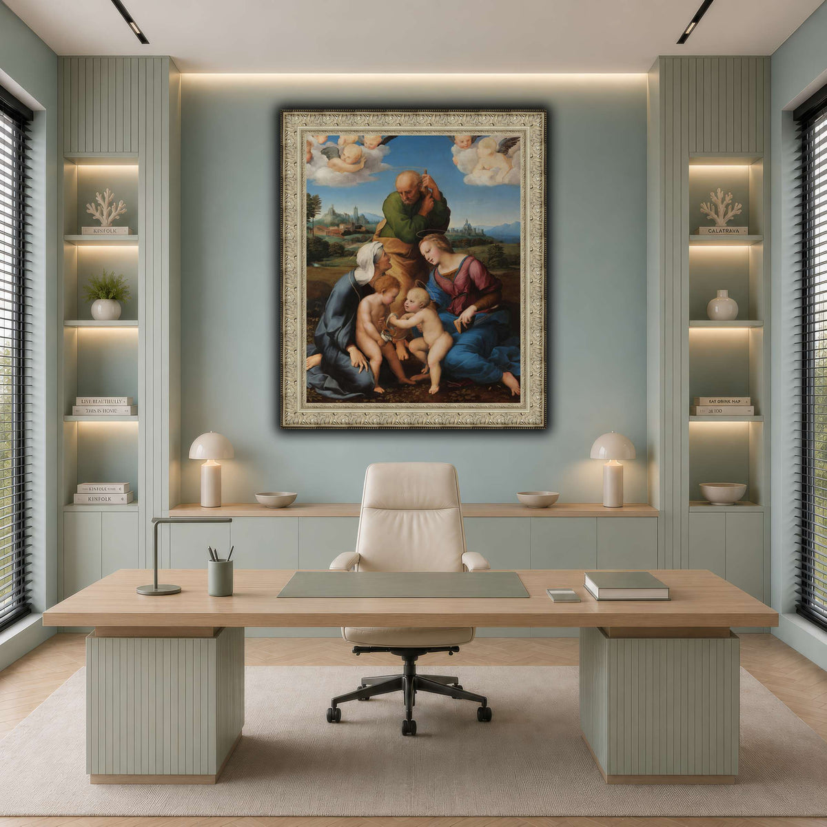 Raffaello_Sanzio_Sacra_Famiglia_Canigiani cool-office