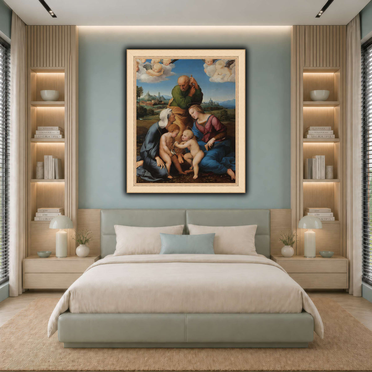 Raffaello_Sanzio_Sacra_Famiglia_Canigiani cool-bedroom
