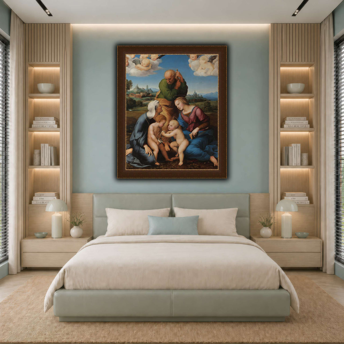 Raffaello_Sanzio_Sacra_Famiglia_Canigiani cool-bedroom