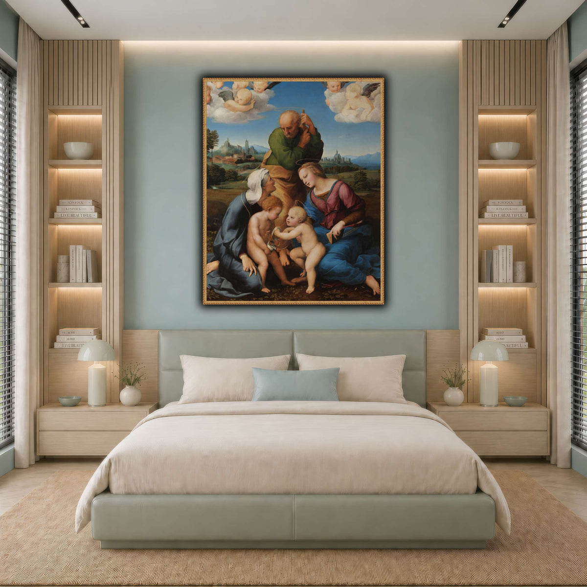 Raffaello_Sanzio_Sacra_Famiglia_Canigiani cool-bedroom