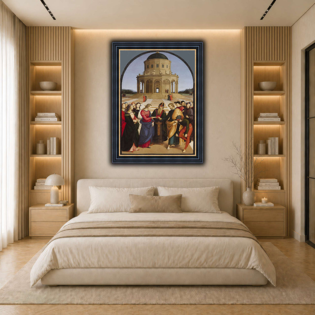 Raffaello_Sanzio_Spozalizio light neutral- bedroom