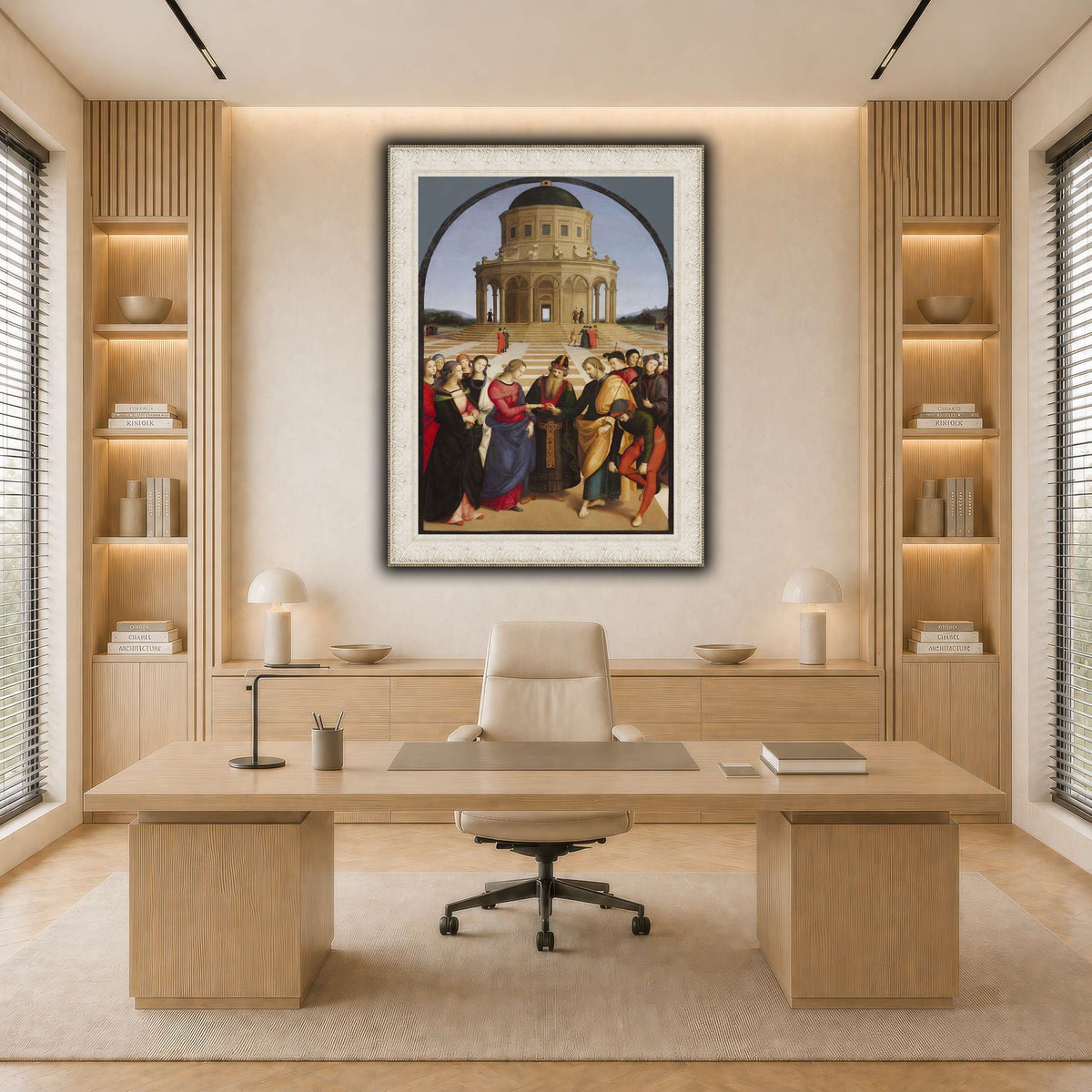 Raffaello_Sanzio_Spozalizio light neutral-office