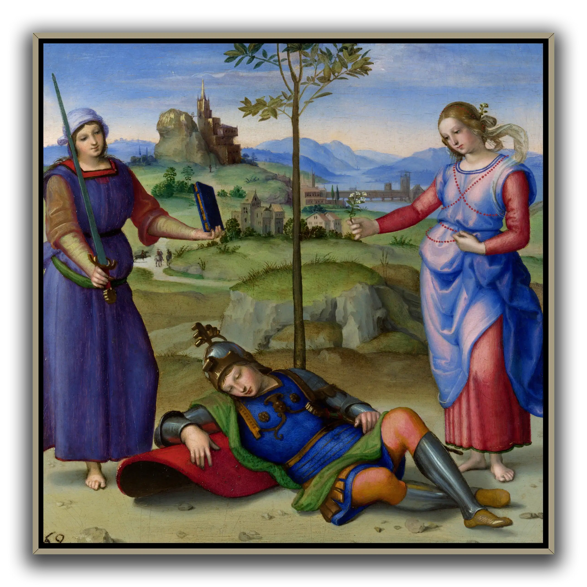Raffaello_Sanzio_Sueño_del_Caballero