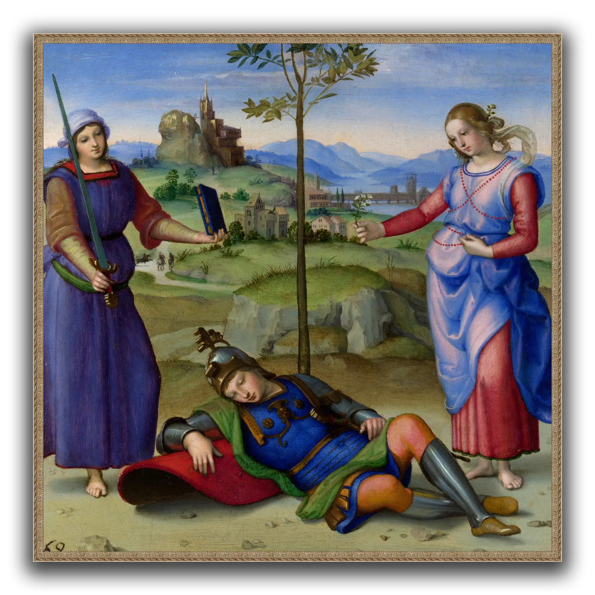 Raffaello_Sanzio_Sueño_del_Caballero