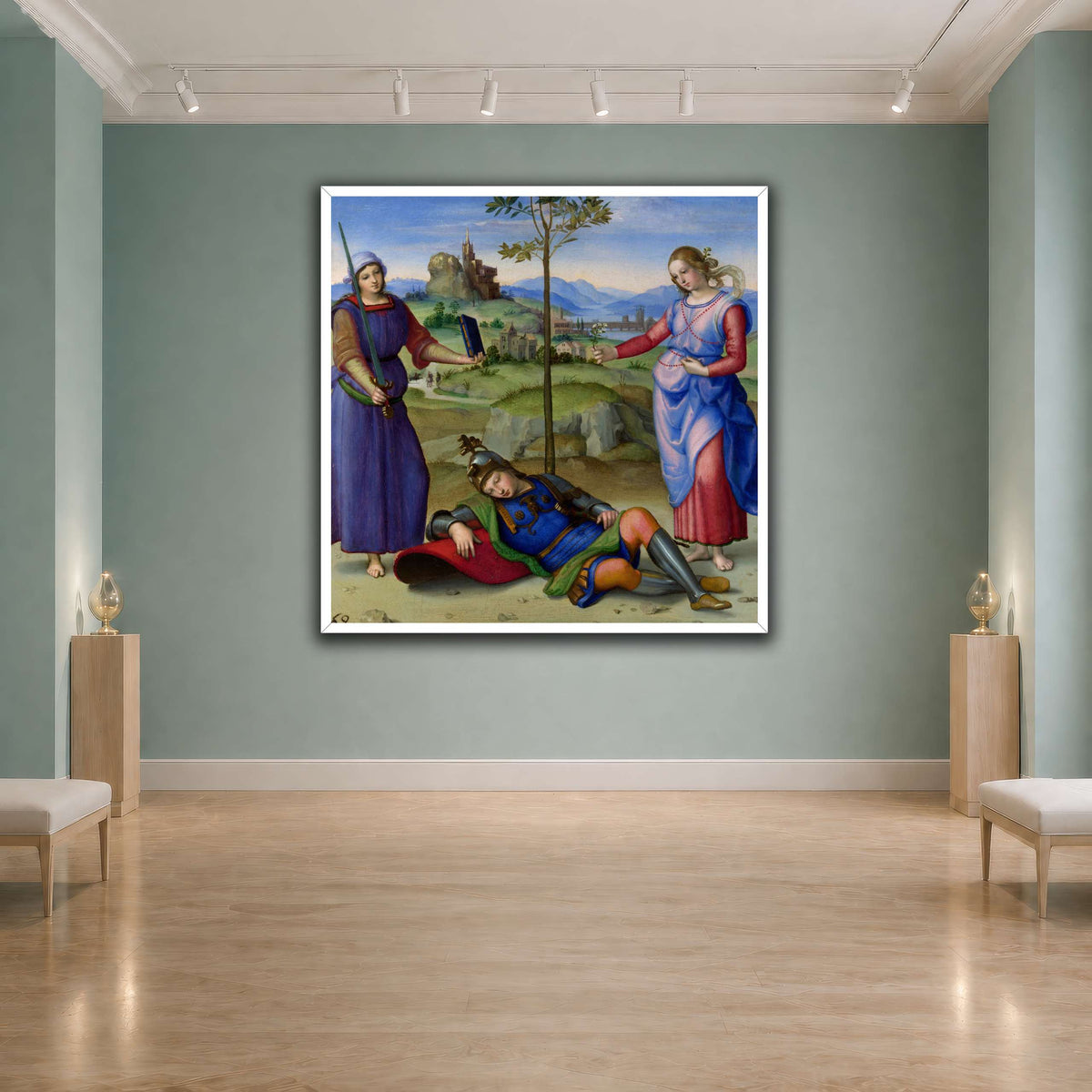 Raffaello_Sanzio_Sueño_del_Caballero cool-agallery