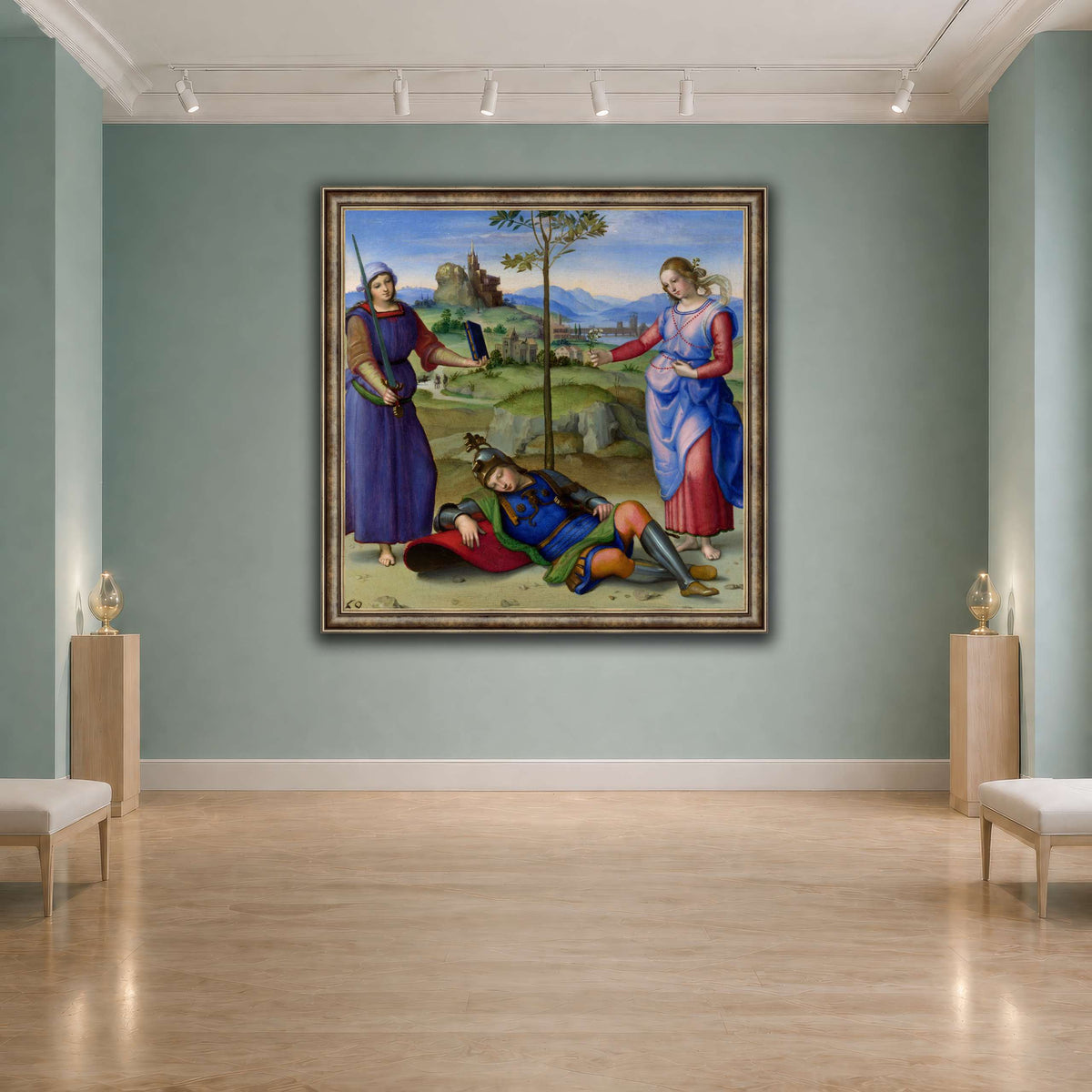 Raffaello_Sanzio_Sueño_del_Caballero cool-agallery