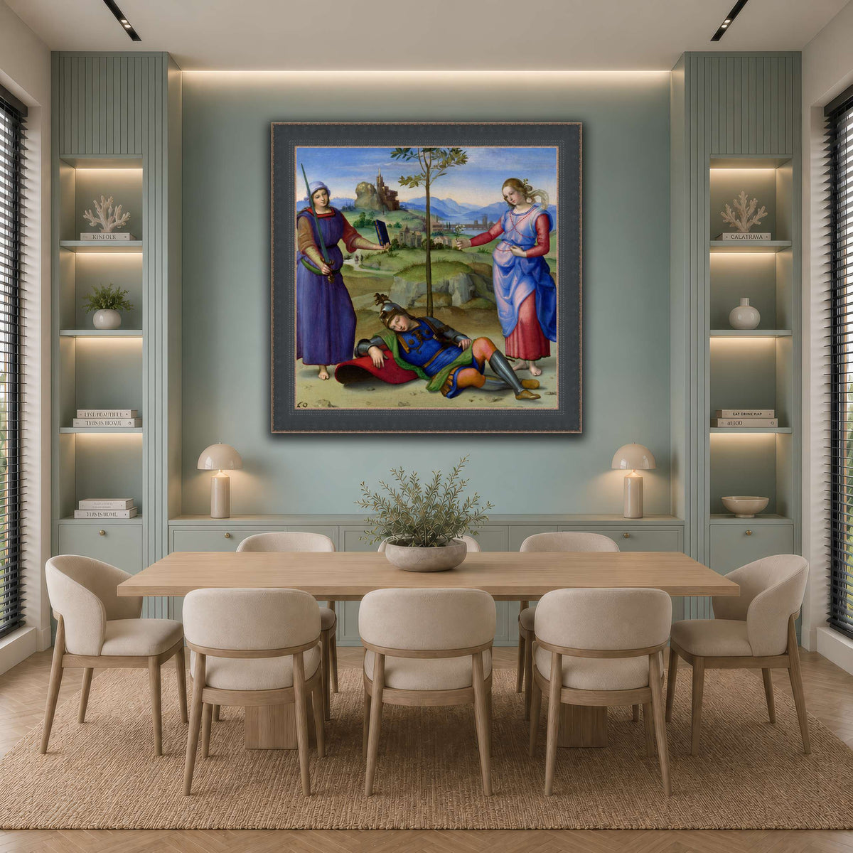 Raffaello_Sanzio_Sueño_del_Caballero cool-dining