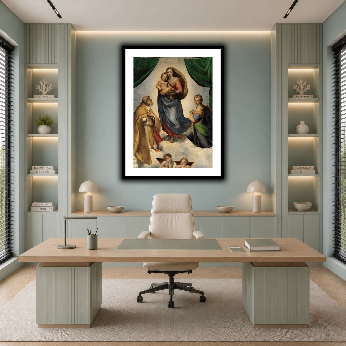 Raffaello_Sanzio_The_Sistine_Madonna cool-office