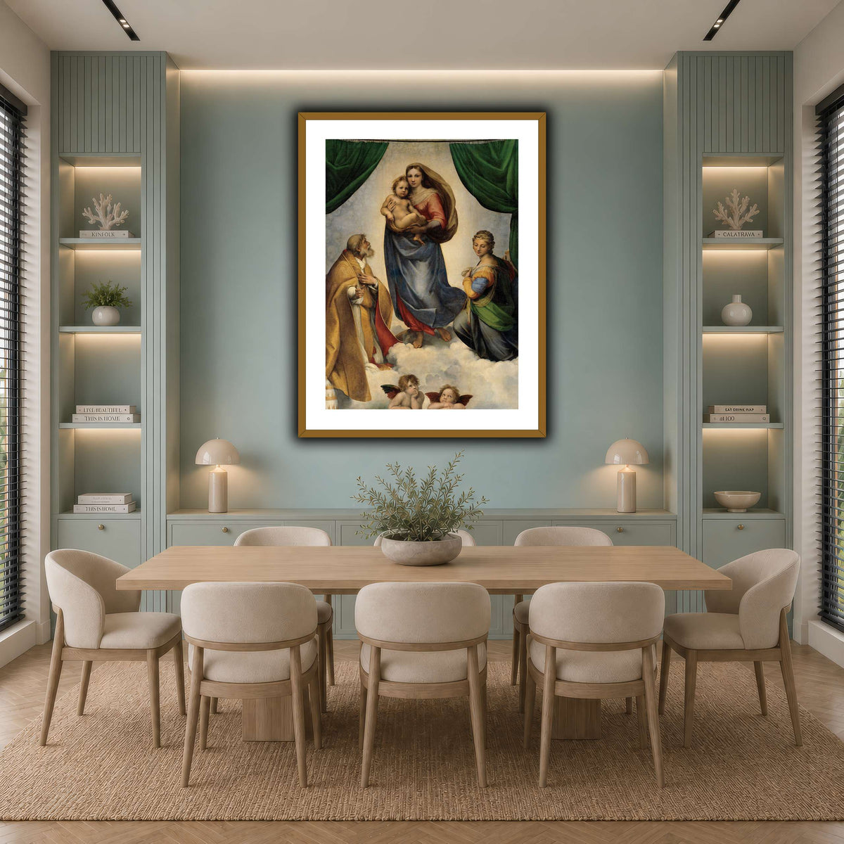 Raffaello_Sanzio_The_Sistine_Madonna cool-dining