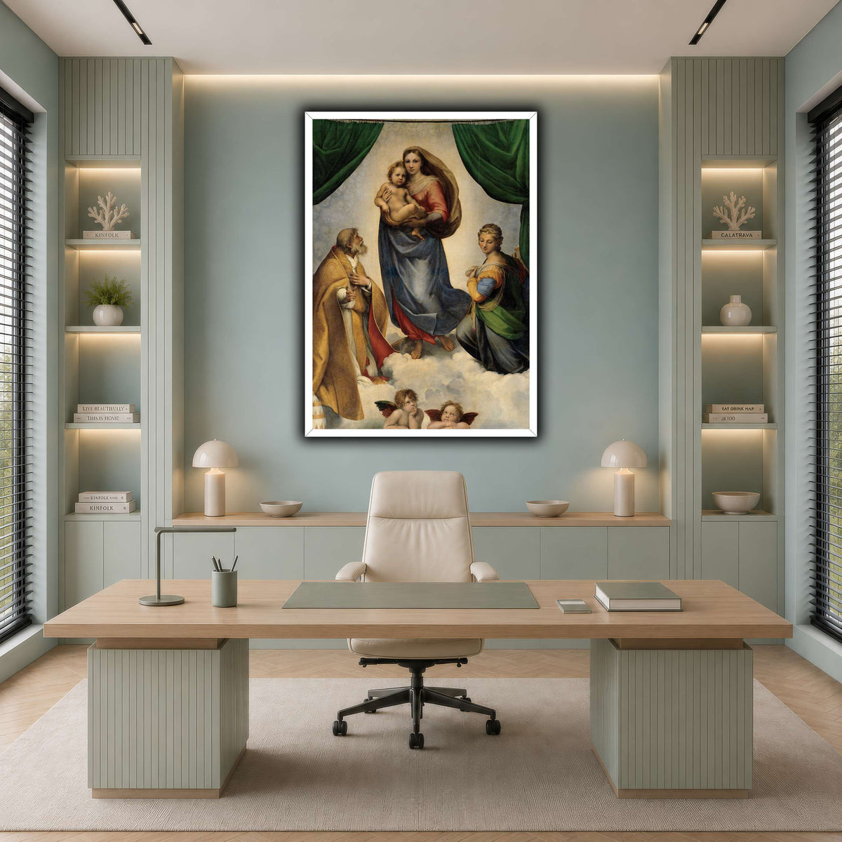 Raffaello_Sanzio_The_Sistine_Madonna cool-office