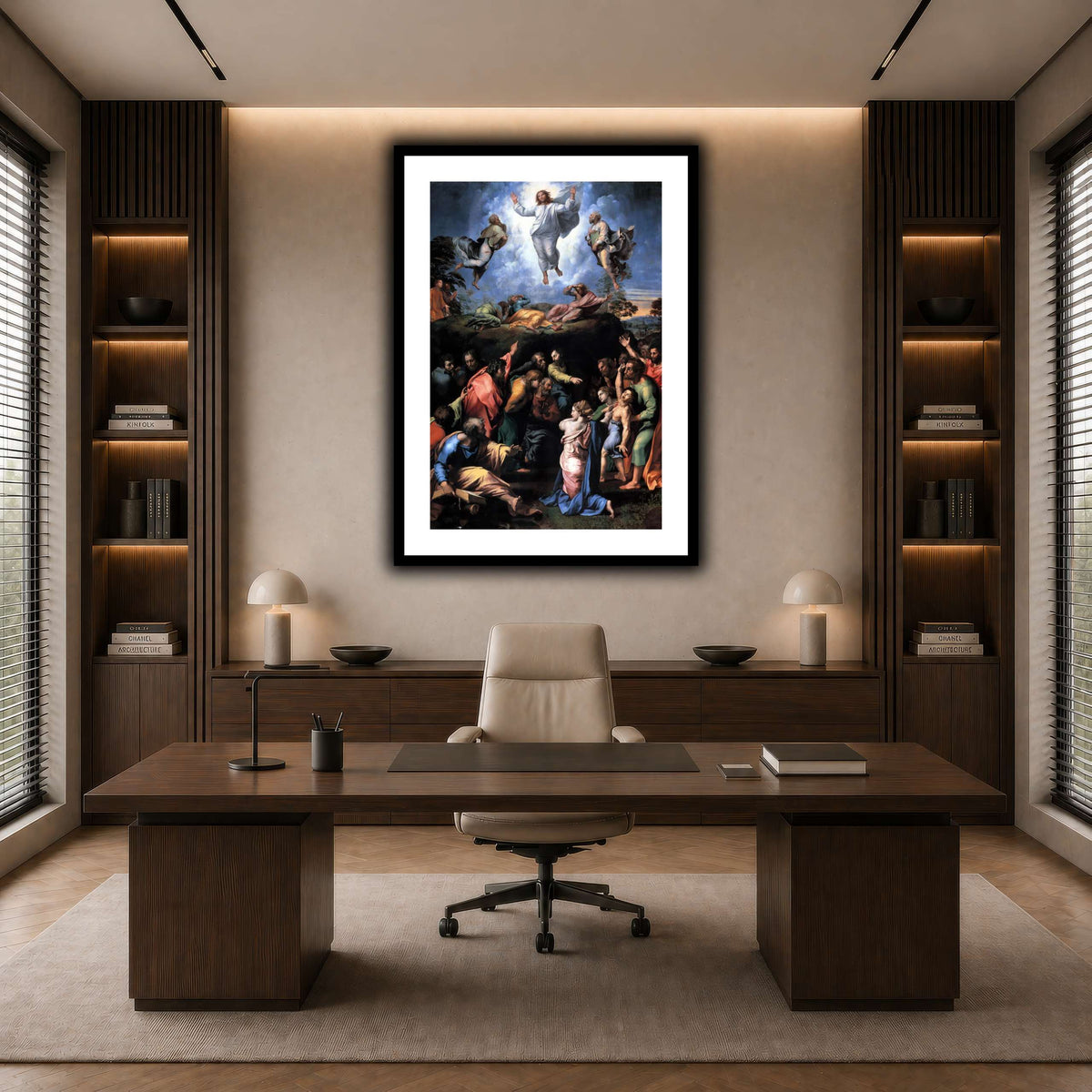 Raffaello_Sanzio_Transfiguration dark neutral-office