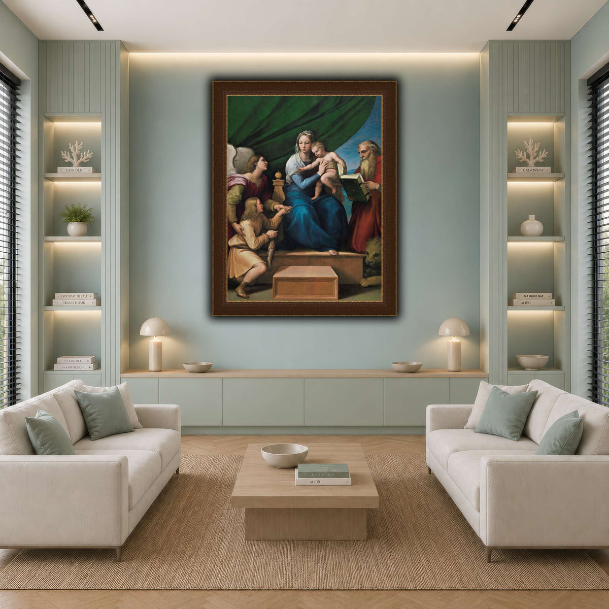 Raffaello_Sanzio__Sacra_Famiglia cool-living room