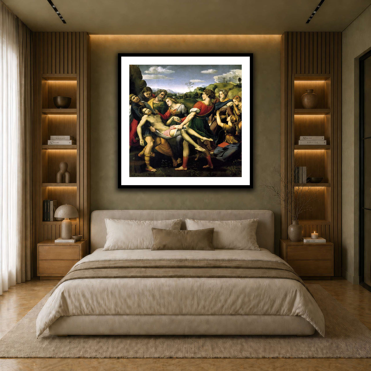 Raffaello_Sanzio_deposizione earth-bedroom