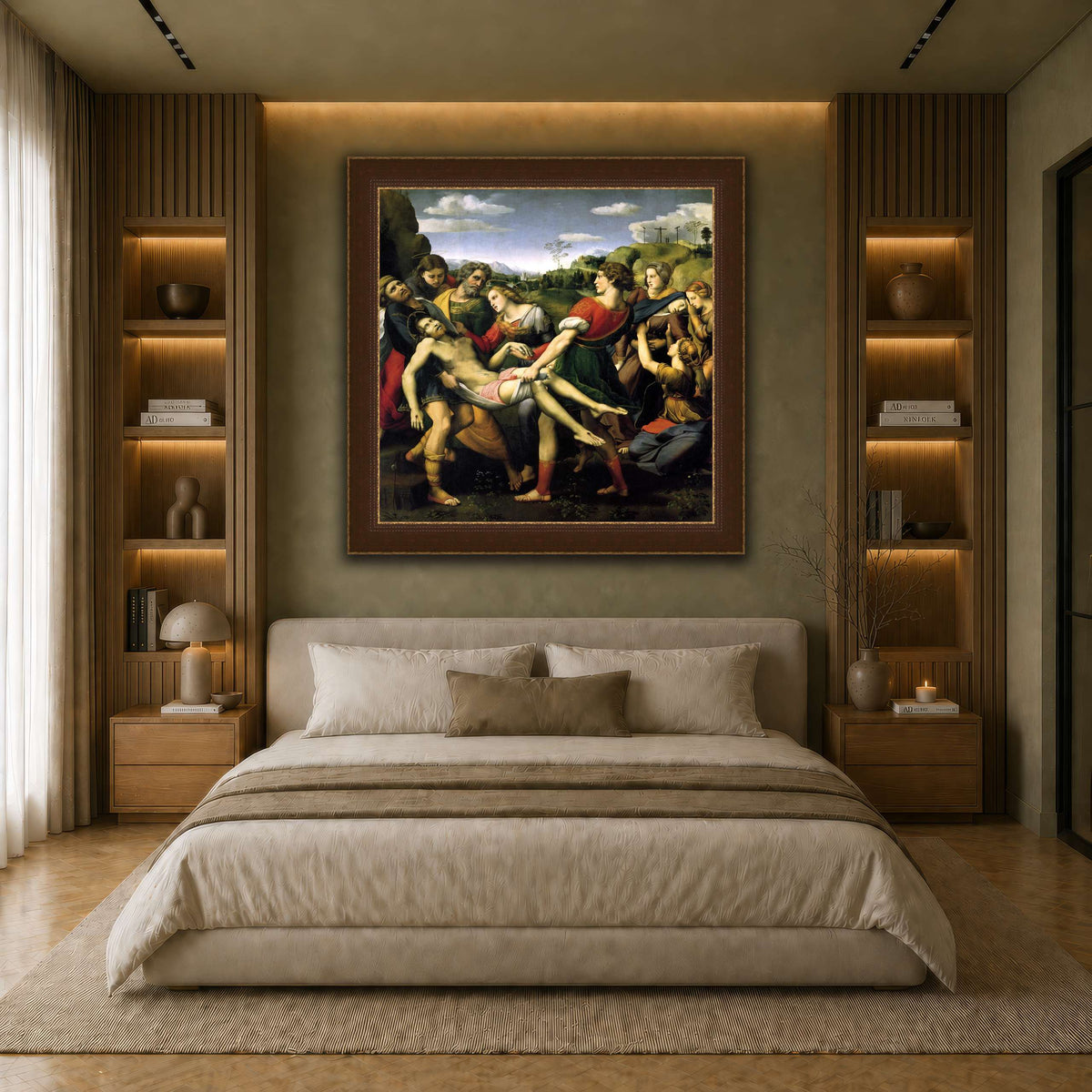 Raffaello_Sanzio_deposizione earth-bedroom