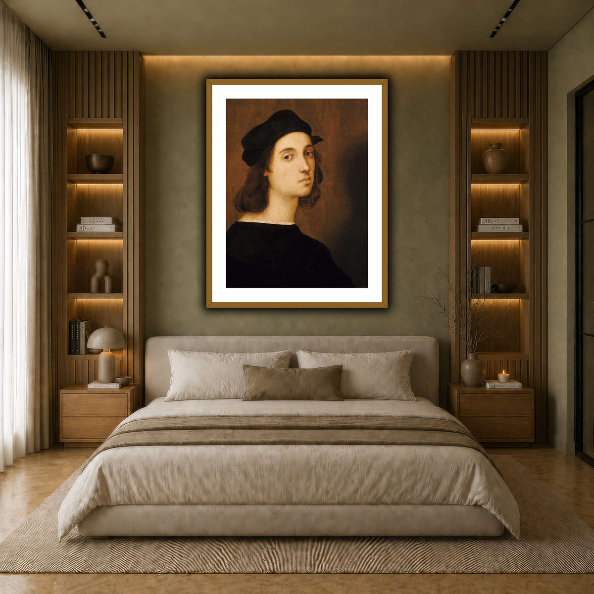 Raffaello_Sanzio_self_portrait earth-bedroom