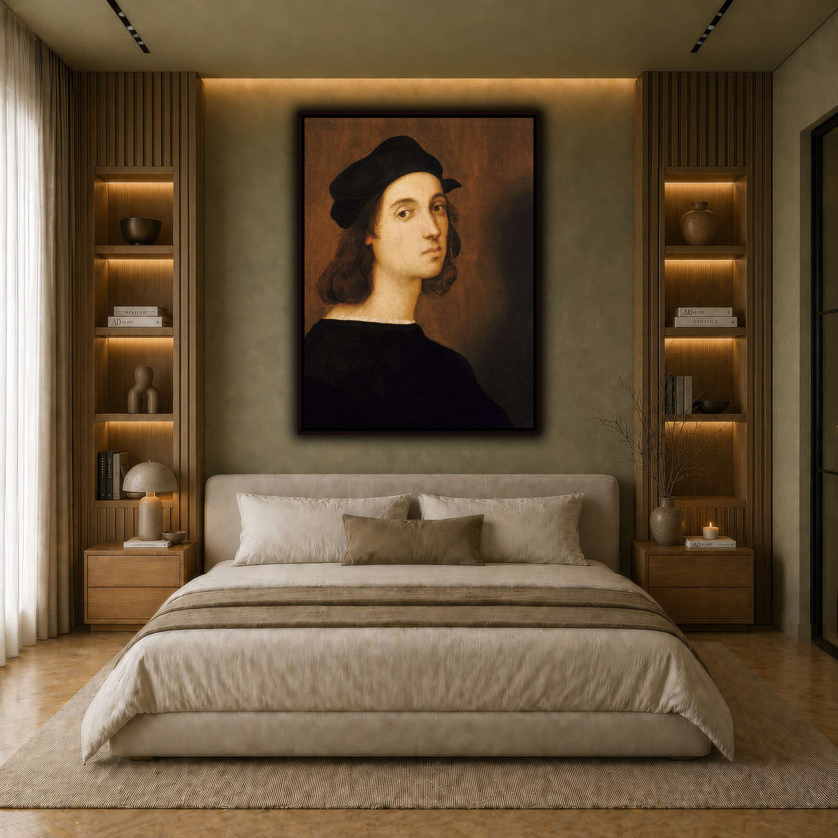 Raffaello_Sanzio_self_portrait earth-bedroom