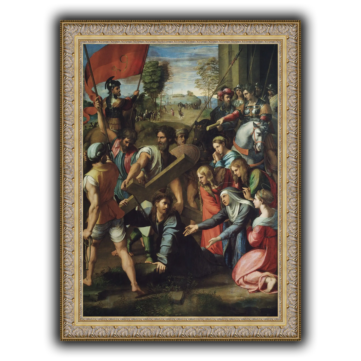 Raphael_Christ_Falling_on_the_Way_to_Calvary