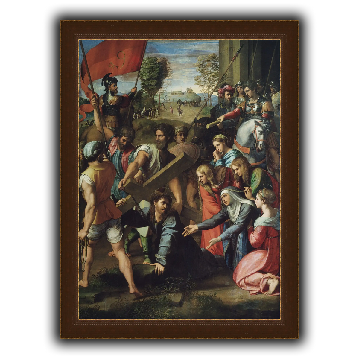 Raphael_Christ_Falling_on_the_Way_to_Calvary