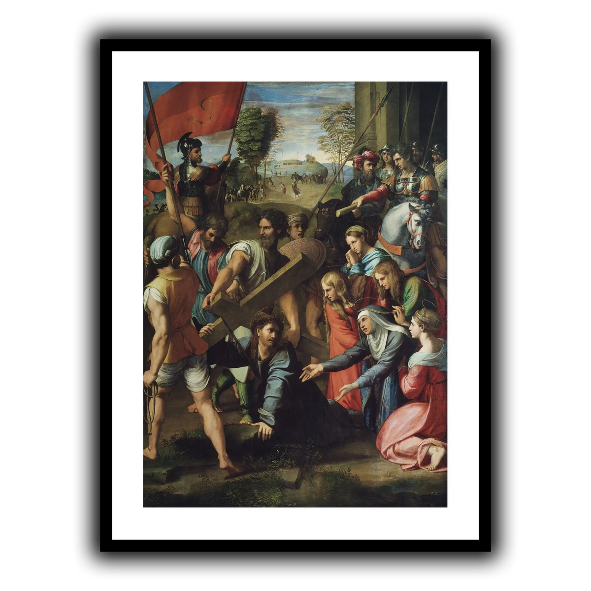 Raphael_Christ_Falling_on_the_Way_to_Calvary