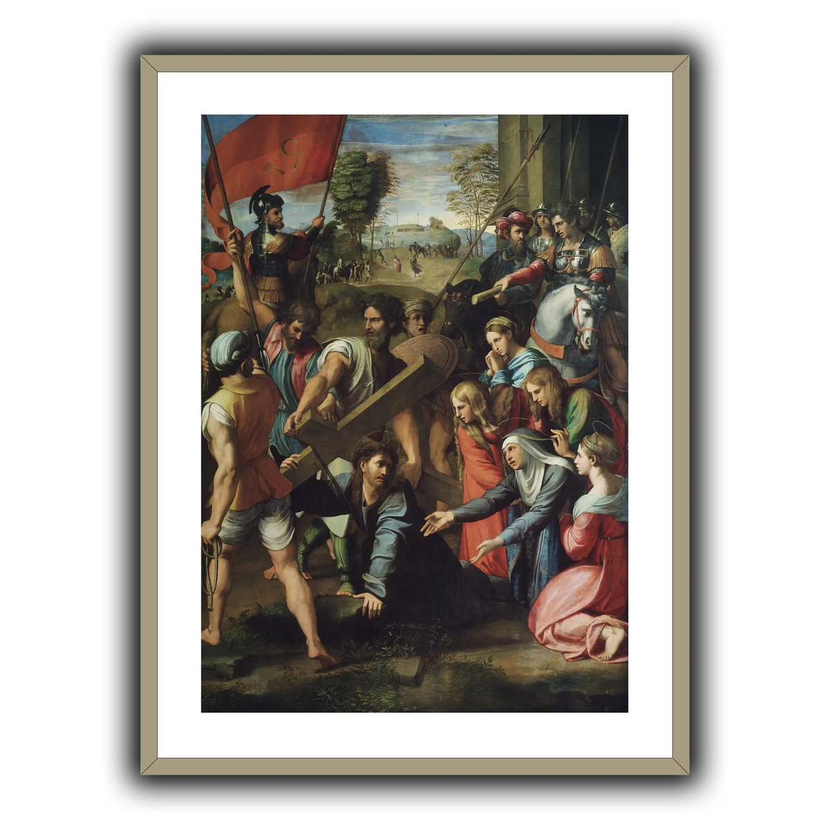 Raphael_Christ_Falling_on_the_Way_to_Calvary