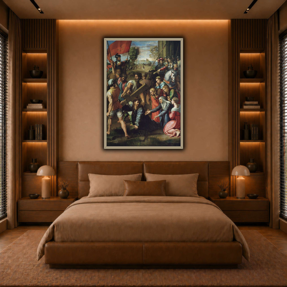 Raphael_Christ_Falling_on_the_Way_to_Calvary warm-bedroom