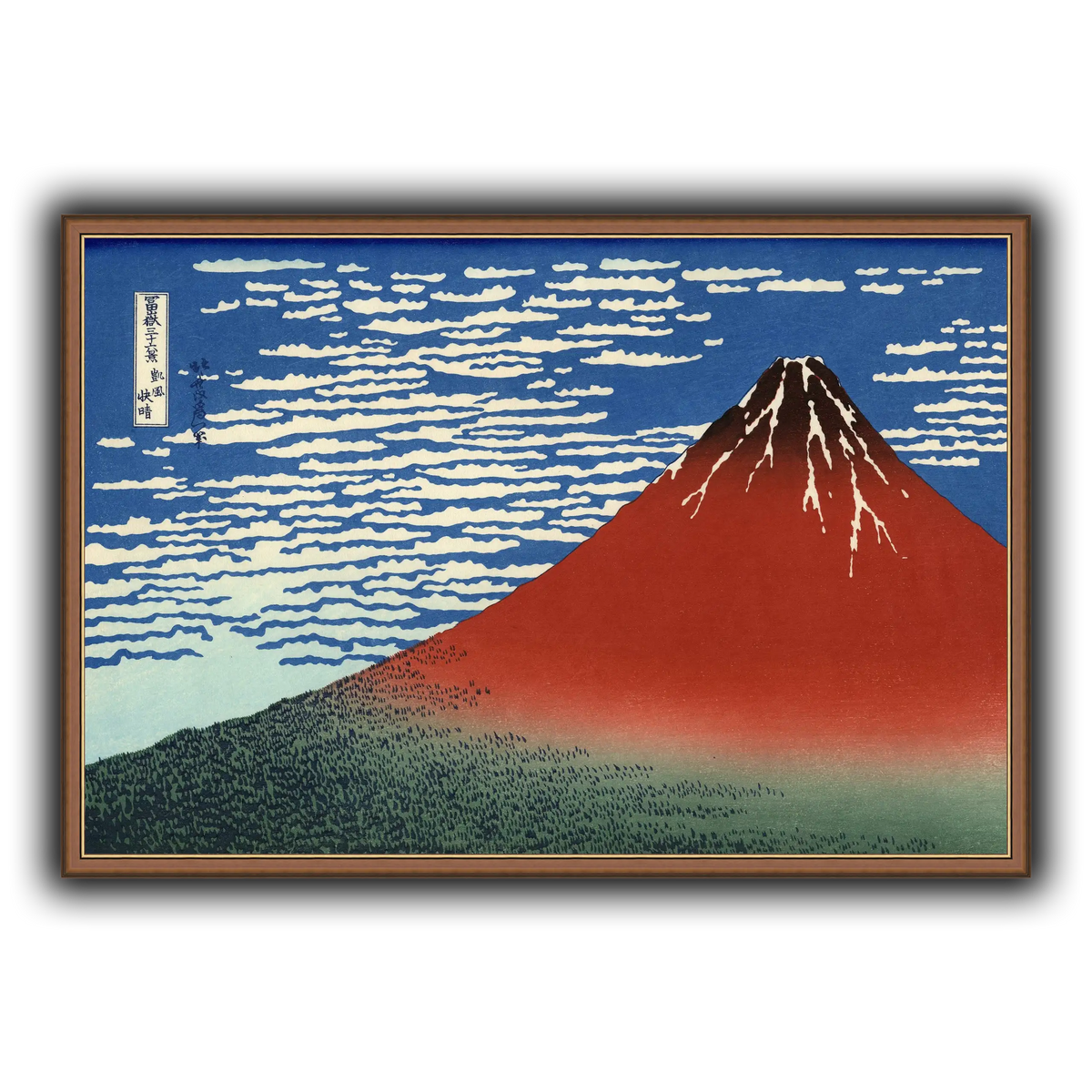 Red_Fuji_Katsushika Hokusai