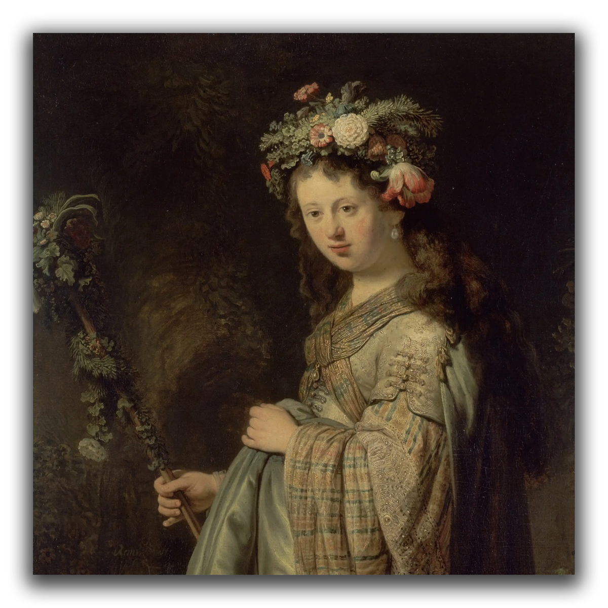 Флора_Rembrandt-van-Rijn