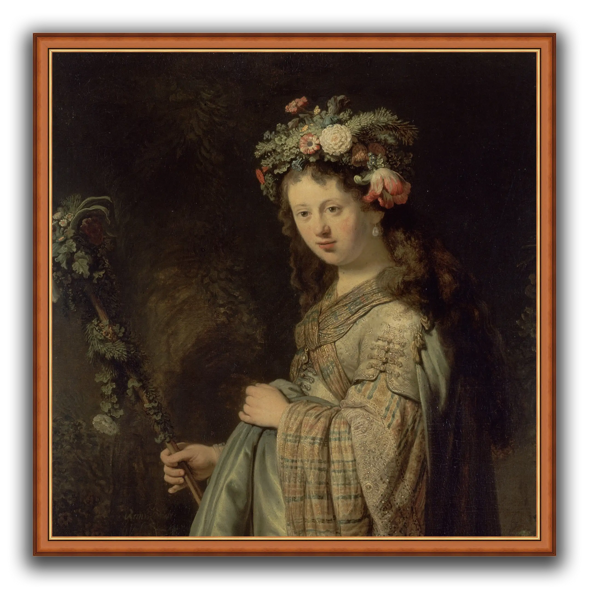 Флора_Rembrandt-van-Rijn