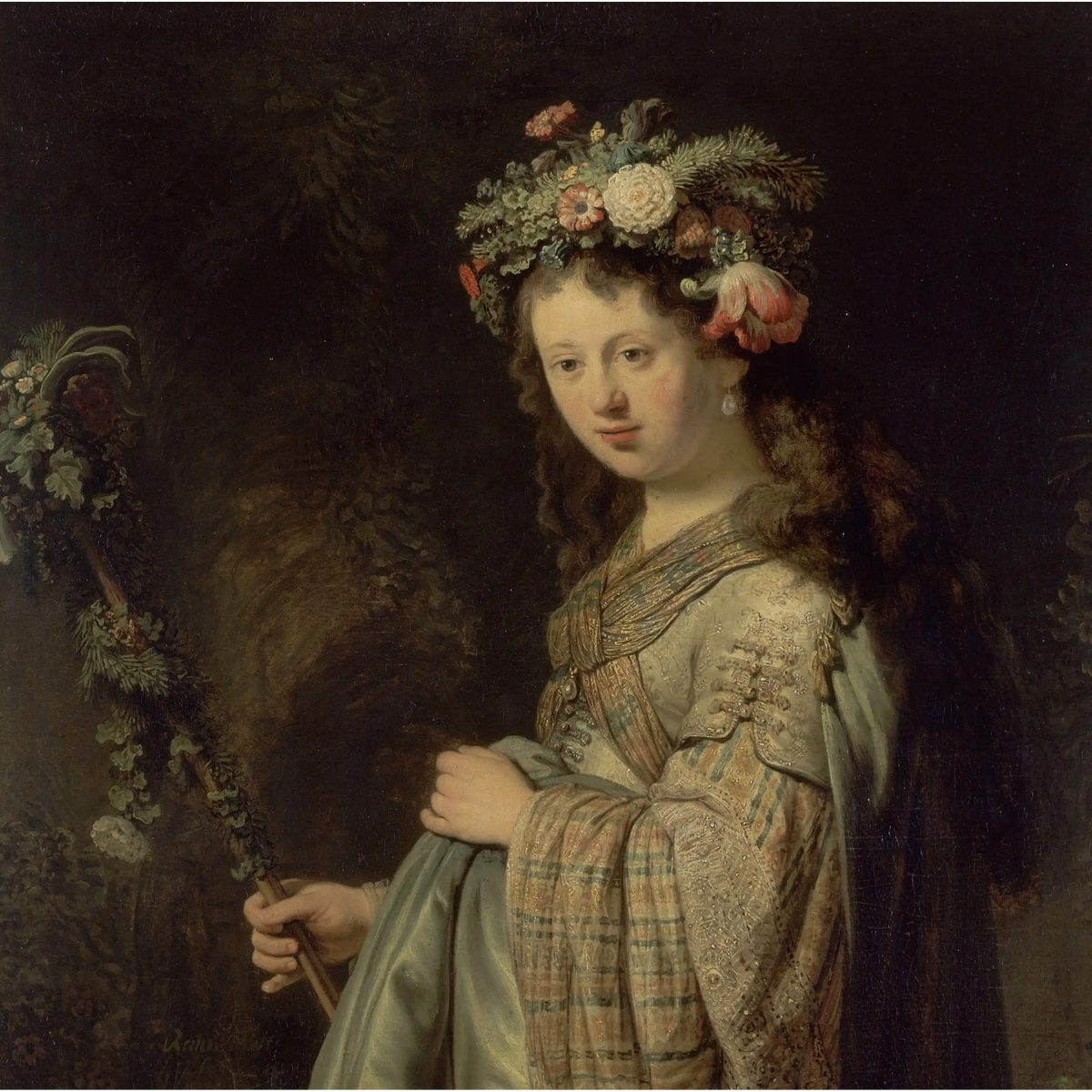 Флора_Rembrandt-van-Rijn