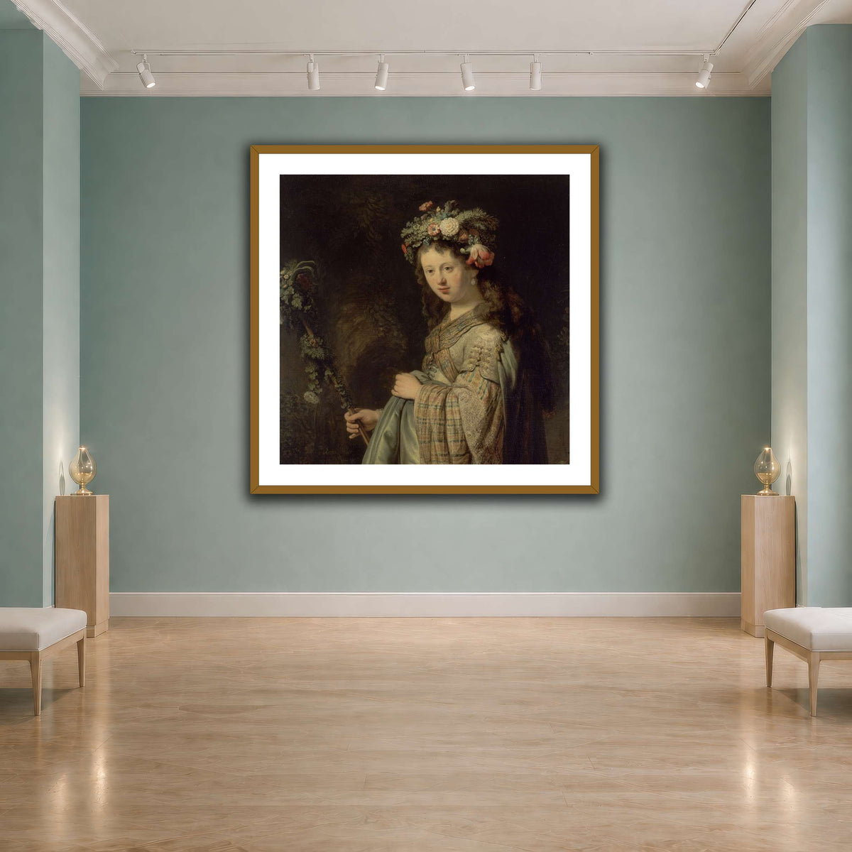 Флора_Rembrandt-van-Rijn cool-agallery