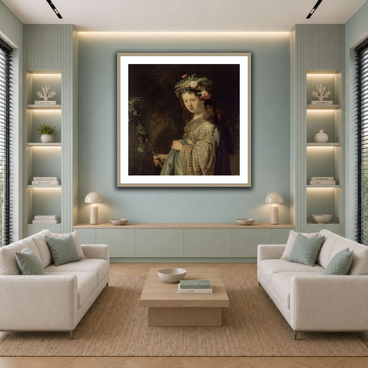 Флора_Rembrandt-van-Rijn cool-living room