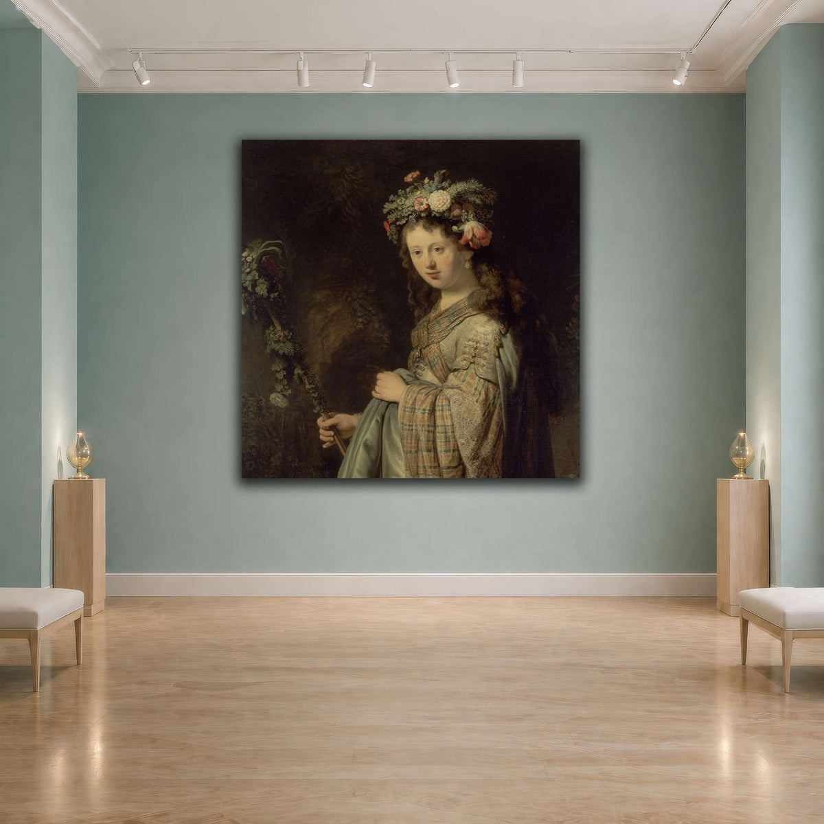 Флора_Rembrandt-van-Rijn cool-agallery