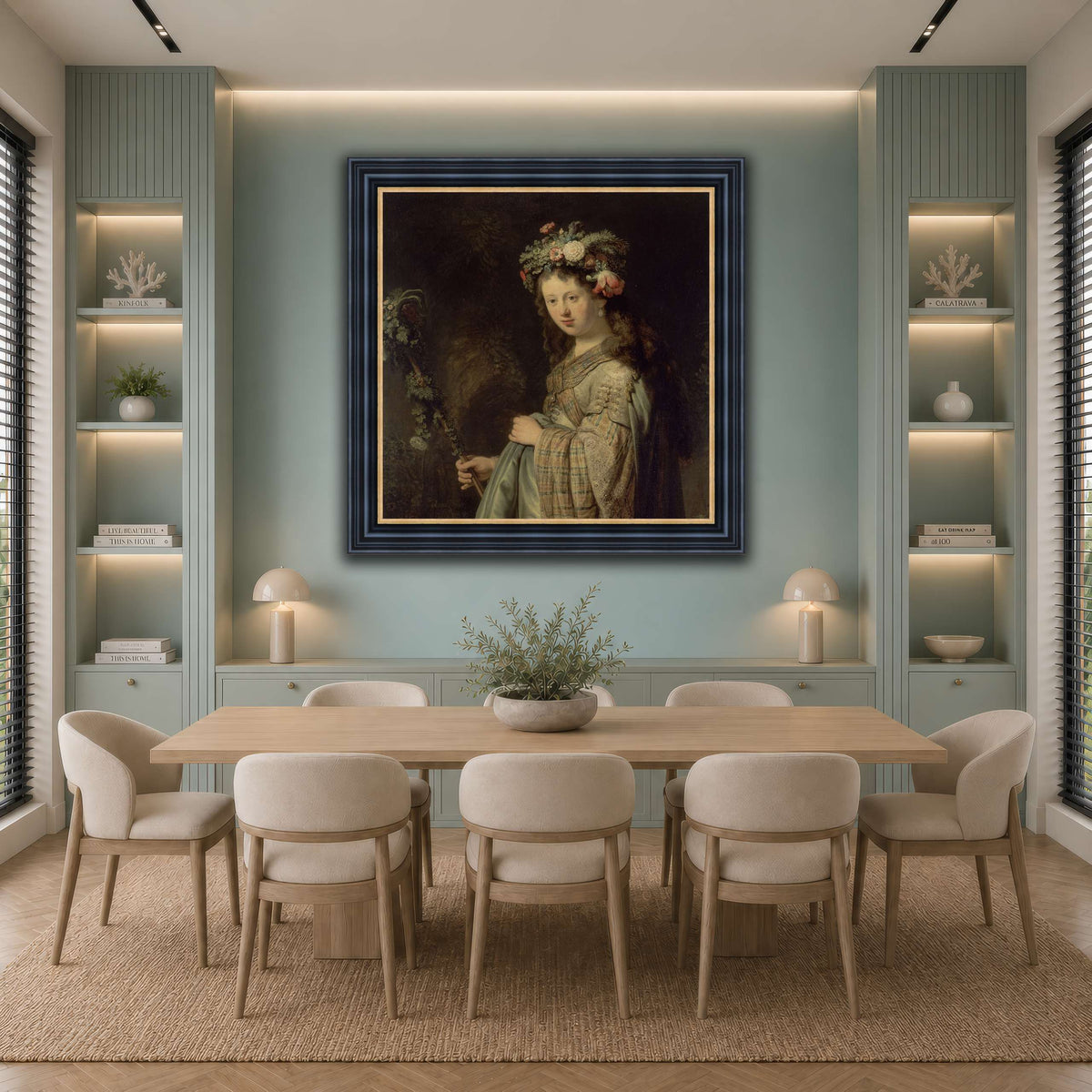Флора_Rembrandt-van-Rijn cool-dining