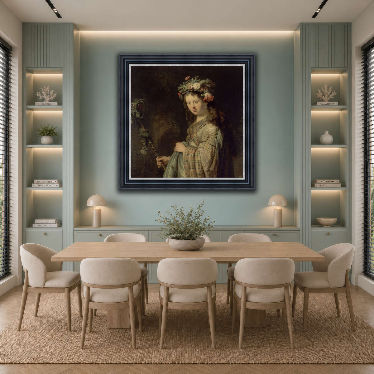 Флора_Rembrandt-van-Rijn cool-dining