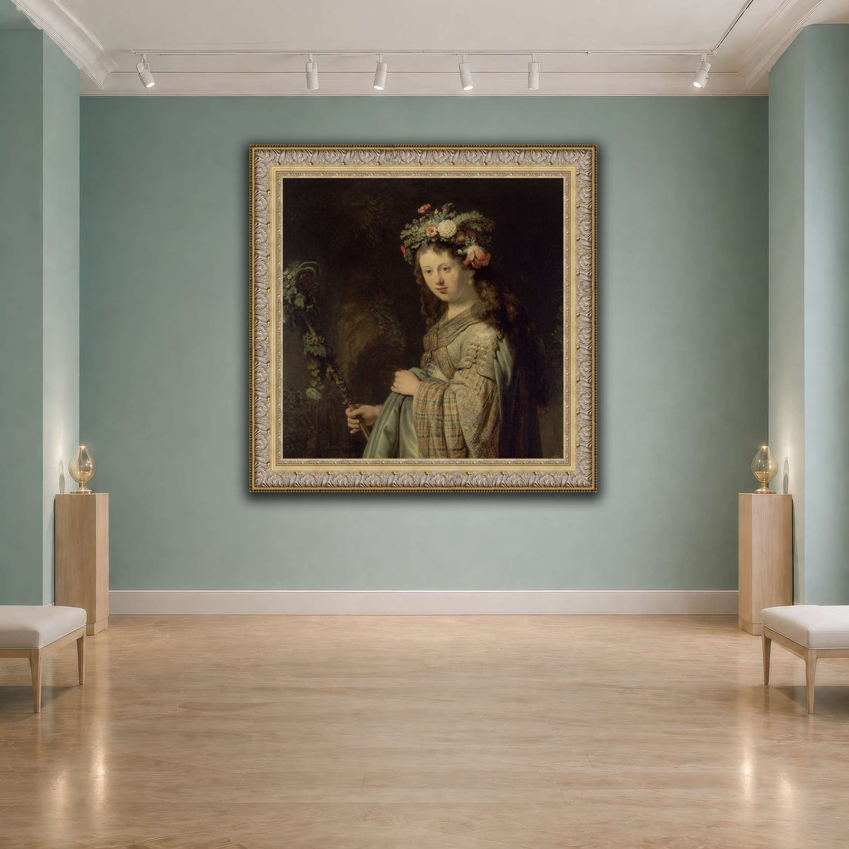 Флора_Rembrandt-van-Rijn cool-agallery