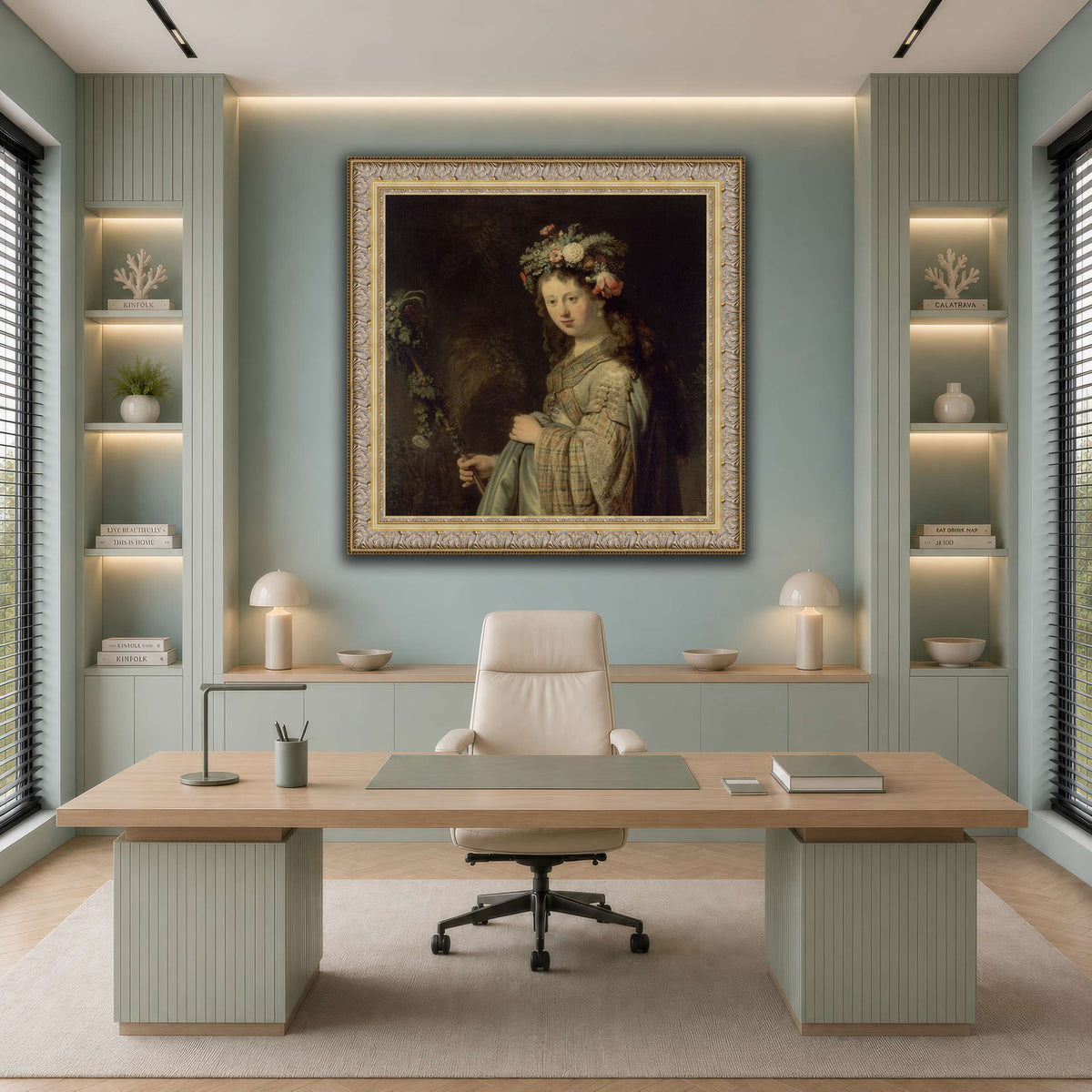 Флора_Rembrandt-van-Rijn cool-office