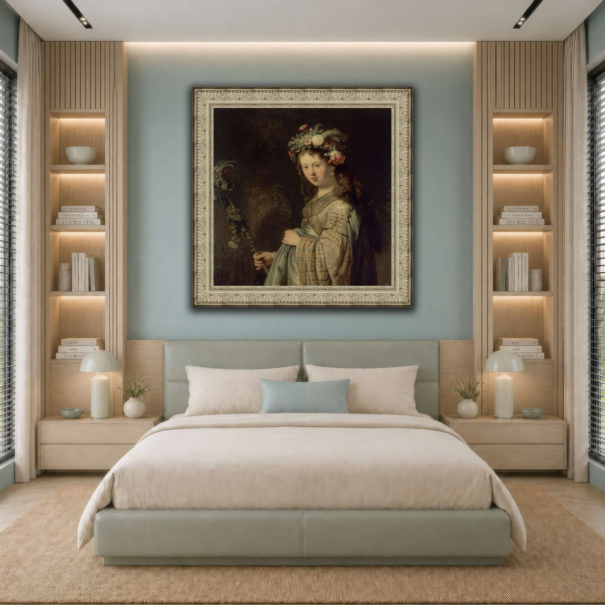 Флора_Rembrandt-van-Rijn cool-bedroom