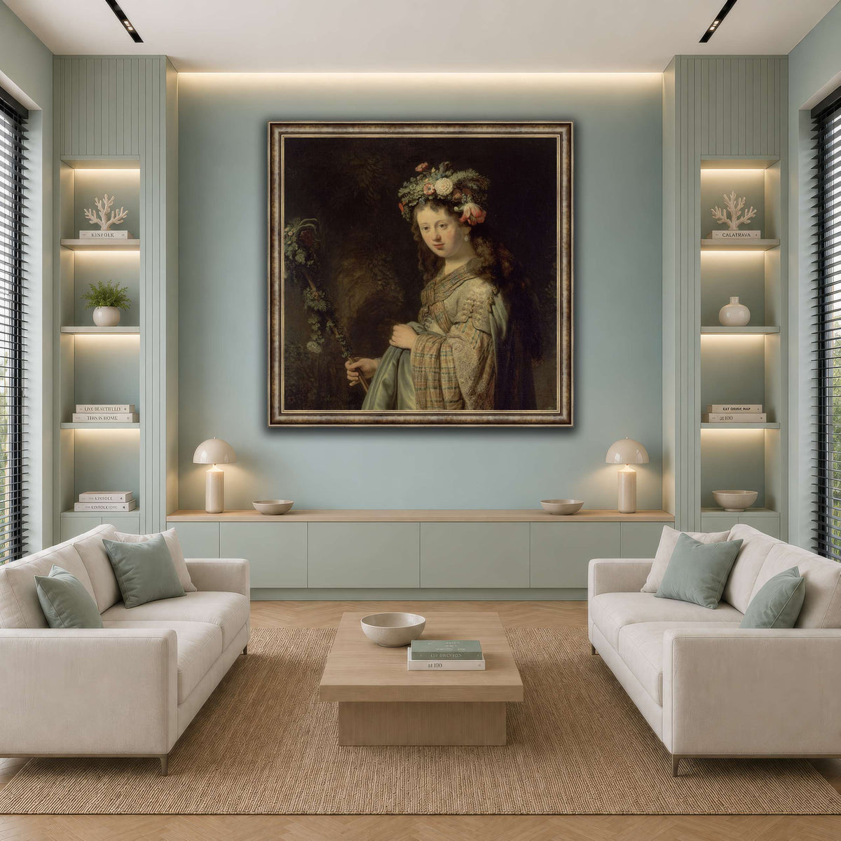 Флора_Rembrandt-van-Rijn cool-living room