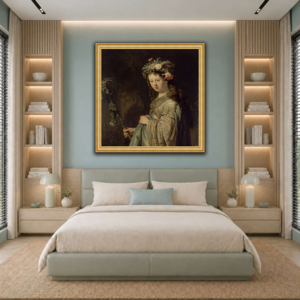 Флора_Rembrandt-van-Rijn cool-bedroom