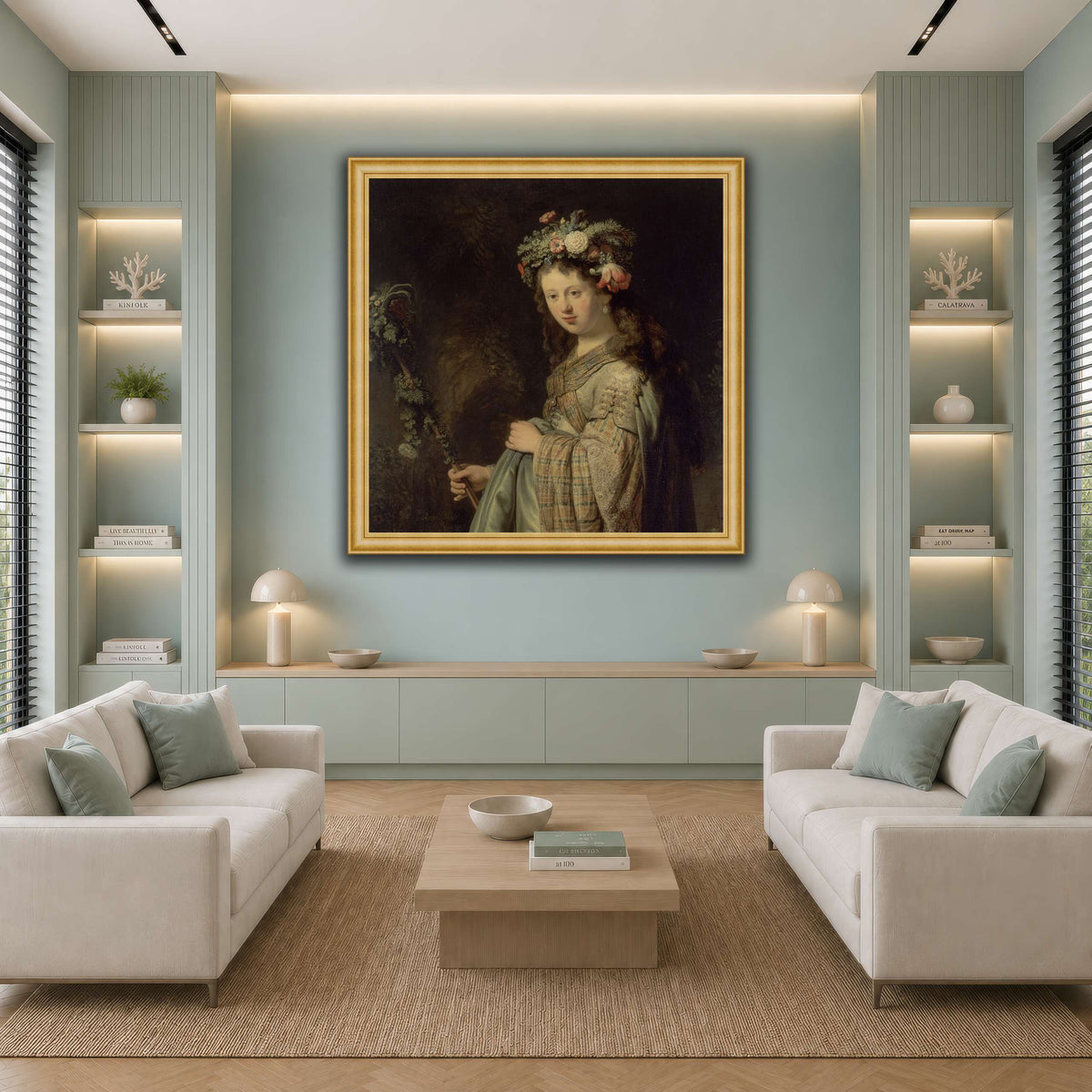 Флора_Rembrandt-van-Rijn cool-living room