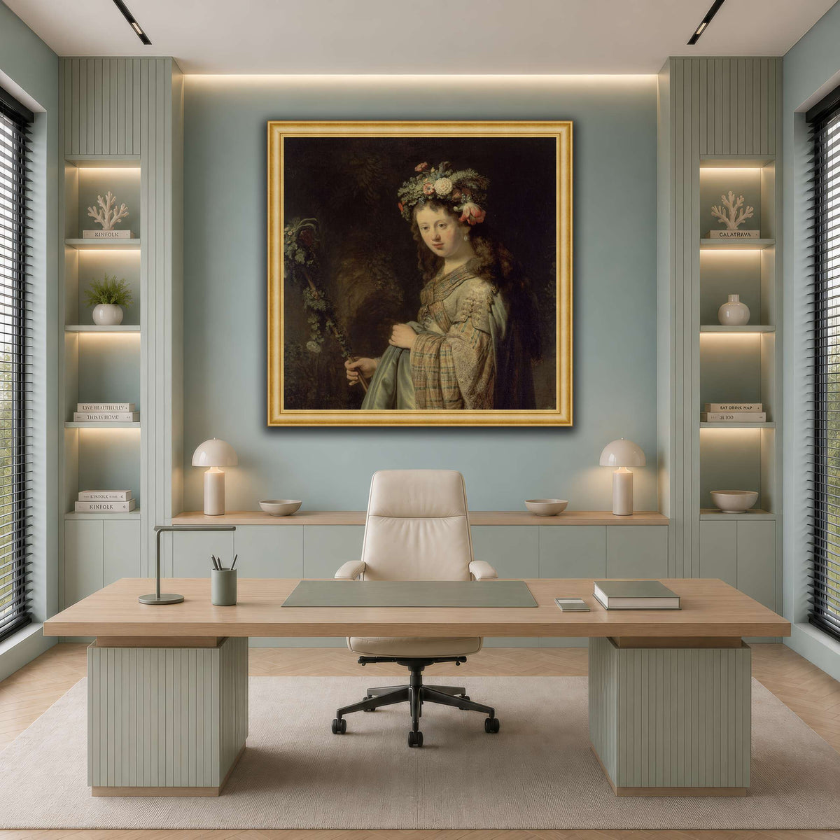 Флора_Rembrandt-van-Rijn cool-office