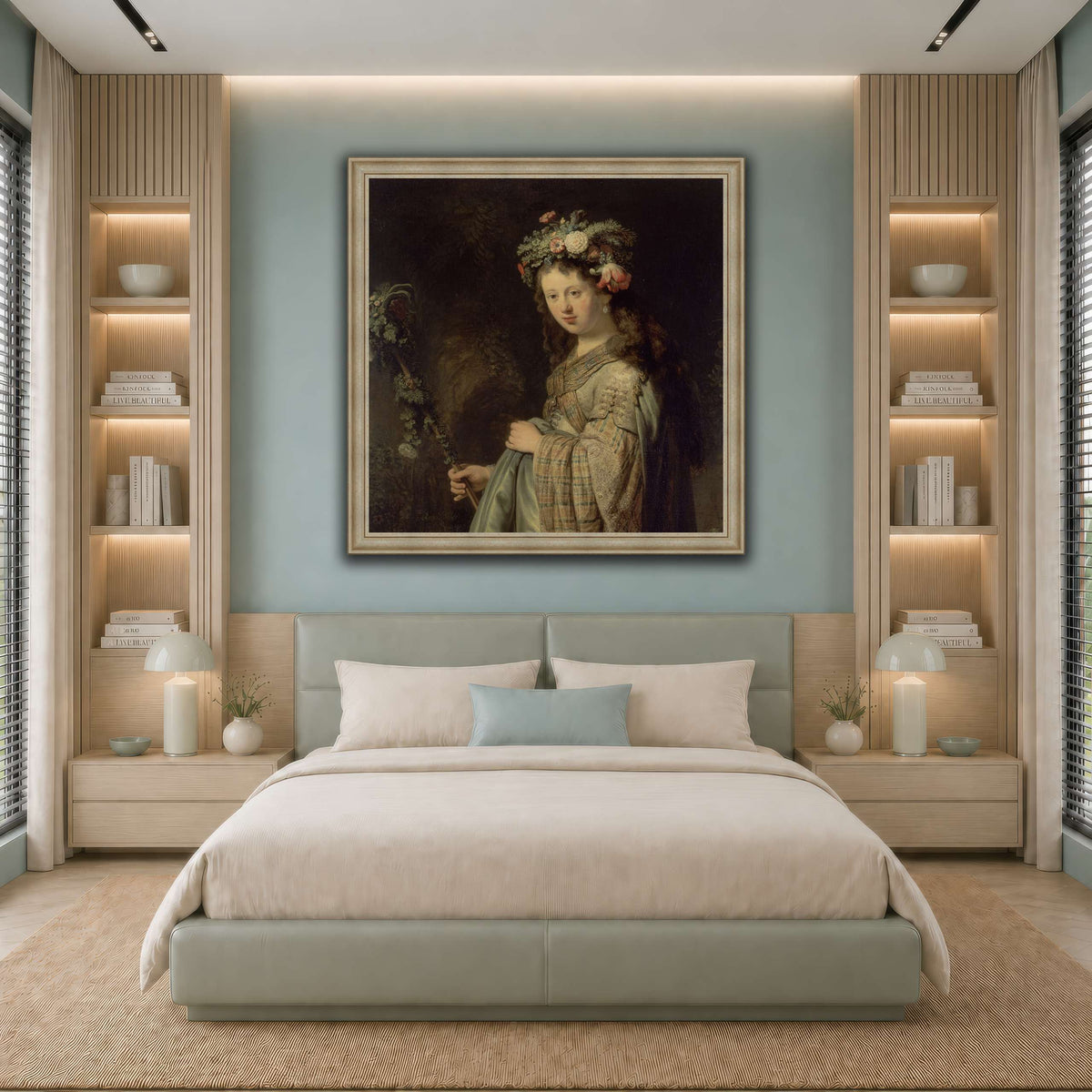 Флора_Rembrandt-van-Rijn cool-bedroom