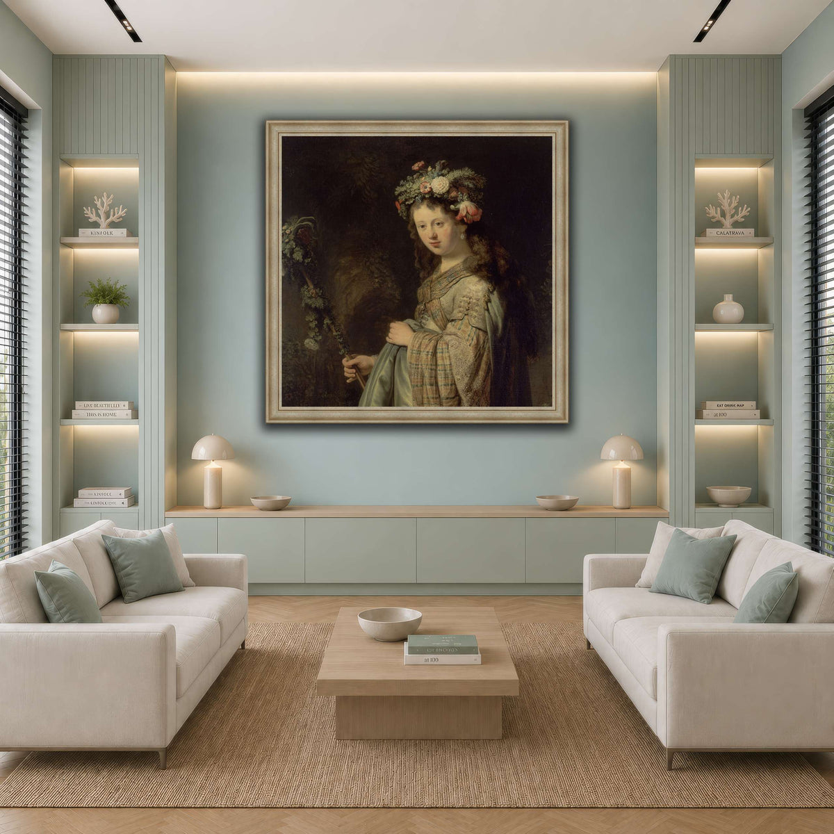 Флора_Rembrandt-van-Rijn cool-living room