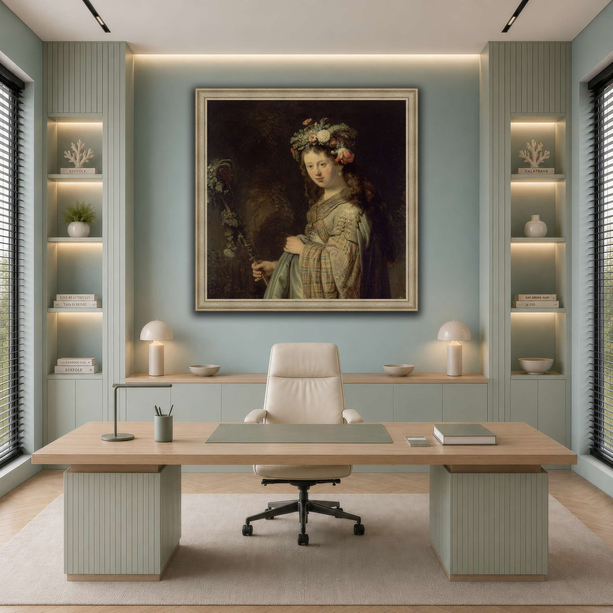 Флора_Rembrandt-van-Rijn cool-office